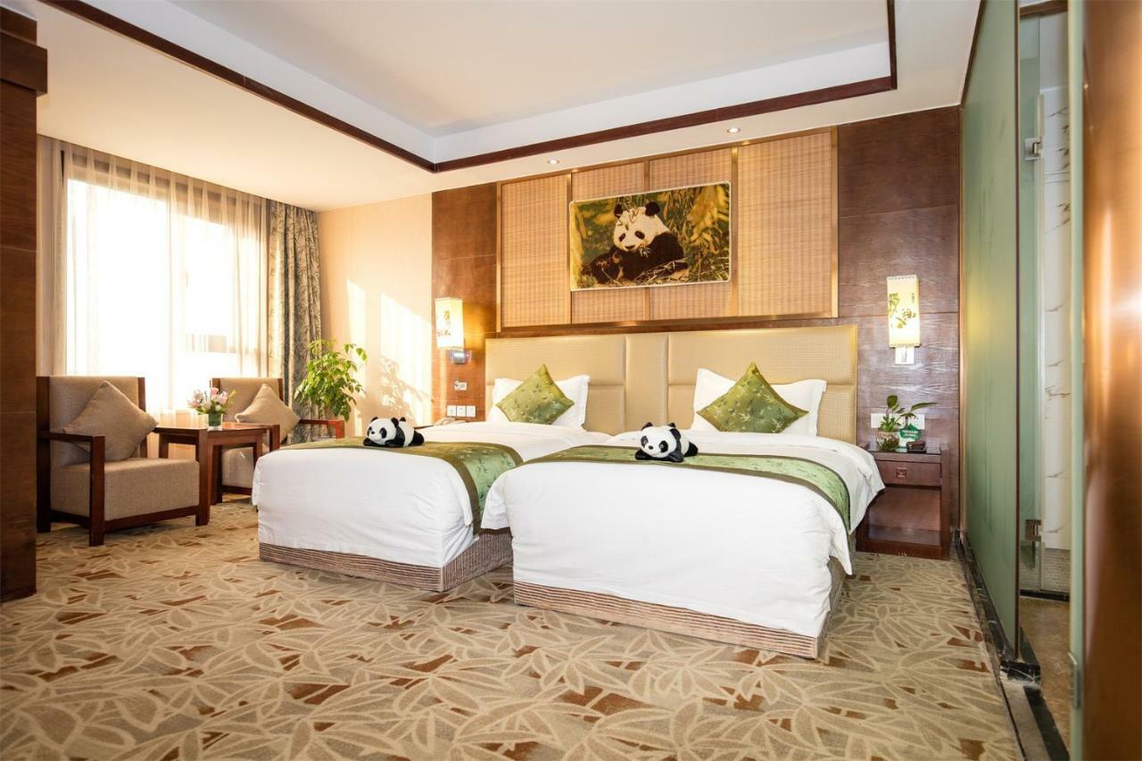 Chengdu Panda Prince Culture Hotel Exteriér fotografie