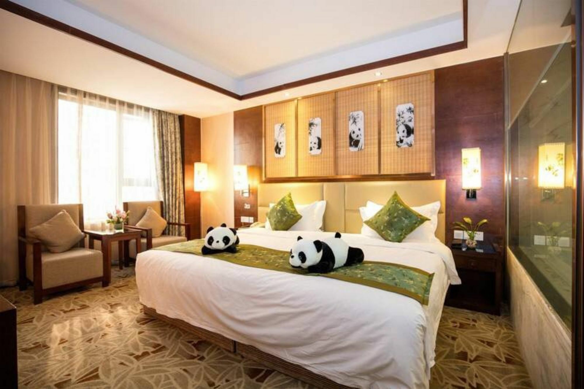 Chengdu Panda Prince Culture Hotel Exteriér fotografie