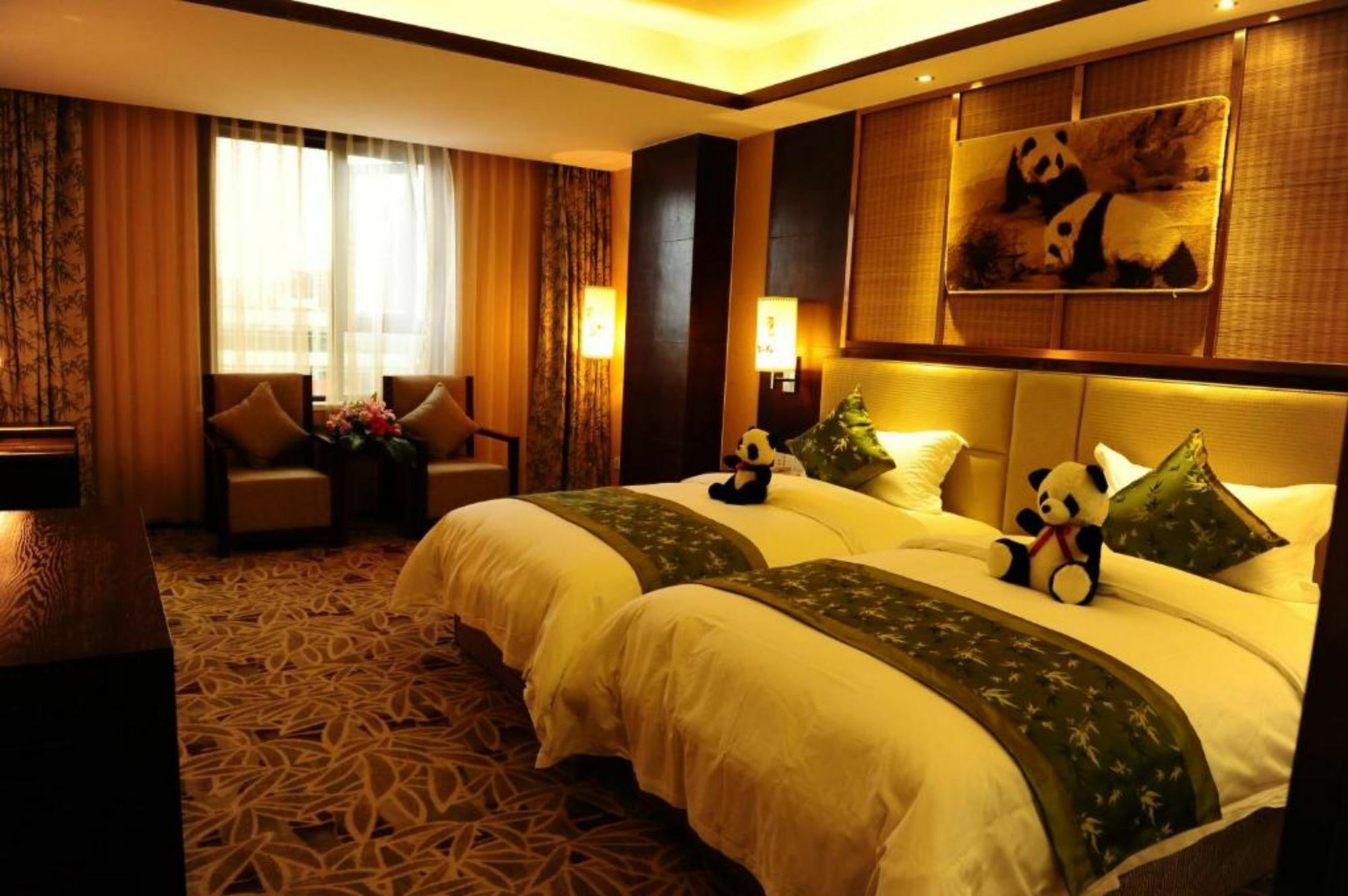 Chengdu Panda Prince Culture Hotel Exteriér fotografie